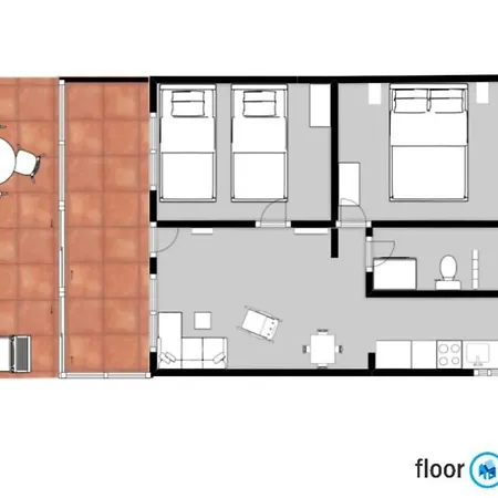 Apartamento Huebsche Erdgeschosswohnung Mit Grossem Garten By Interhome *